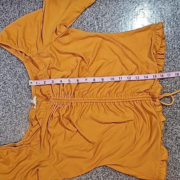 STUNNING THE GENERAL GOOD YELLOW GOLD DRAWSTRING 3/4 TOP - Picture 8 of 8